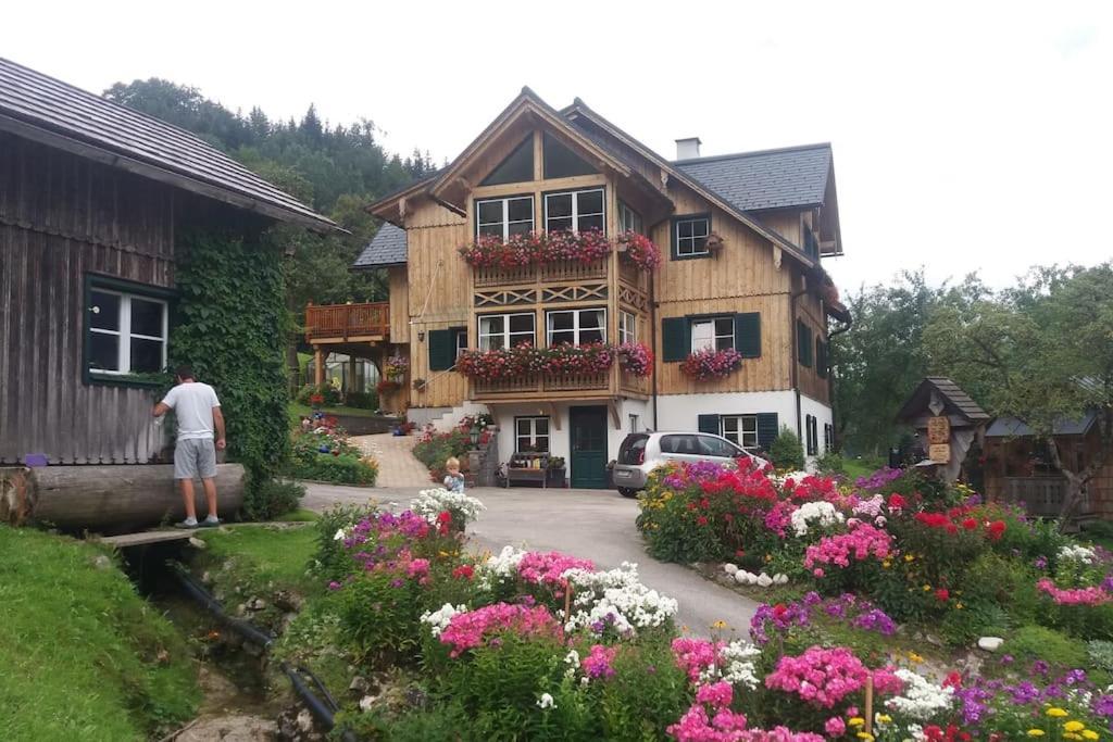 S'Rastl Direkt Mit Bergpanorama Apartment Grundlsee Exterior photo